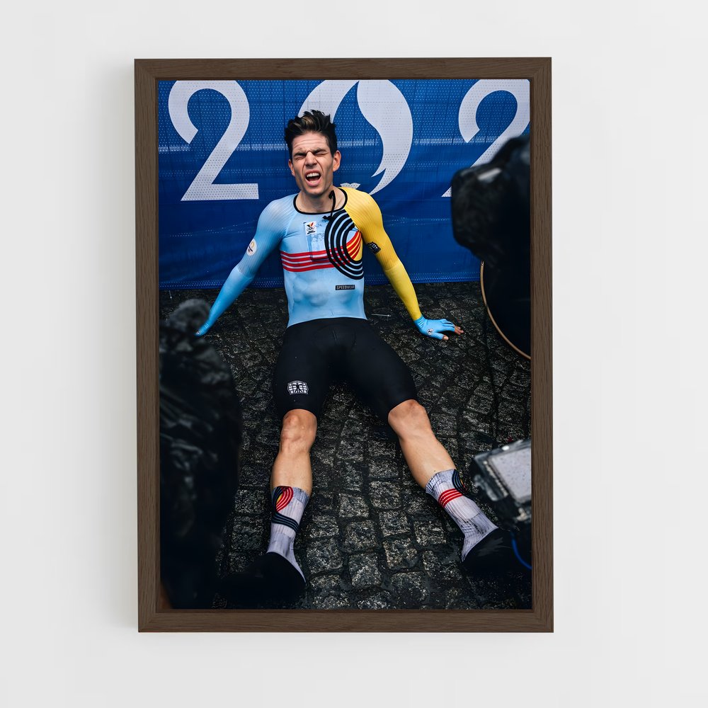 Poster Wout de van – affiche Cyclisme (vue 5)